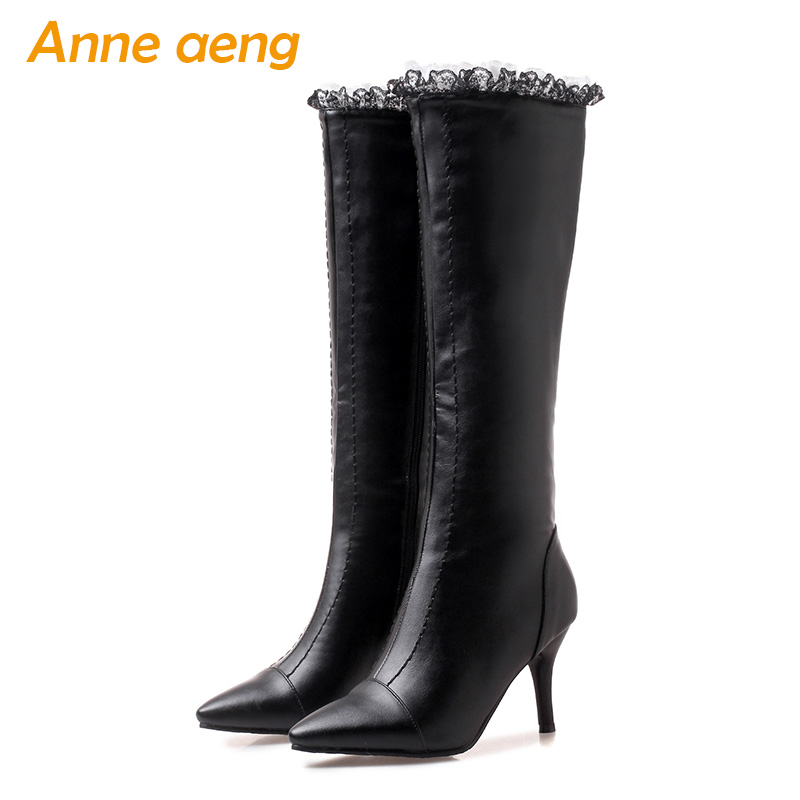 2020 new winter women knee-high boots warm plush lining high heels zip ladies sexy snow boots black women shoes plus size 33-46, White
2020 new winter women knee-high boots warm plush lining high heels zip ladies sexy snow boots black women shoes plus size 33-46, White