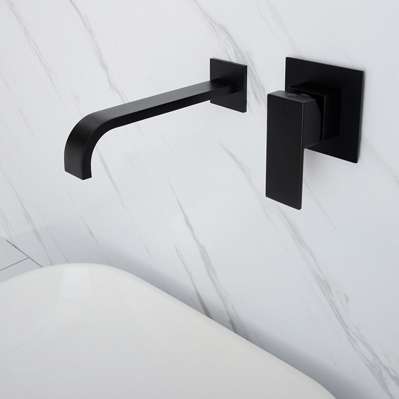 Wall Mounted Basin MaBlack Chrome Brass Water Mixer Bathroom Quality Brass Single Handle Black Hot and Cold Tapware Faucet
Wall Mounted Basin MaBlack Chrome Brass Water Mixer Bathroom Quality Brass Single Handle Black Hot and Cold Tapware Faucet