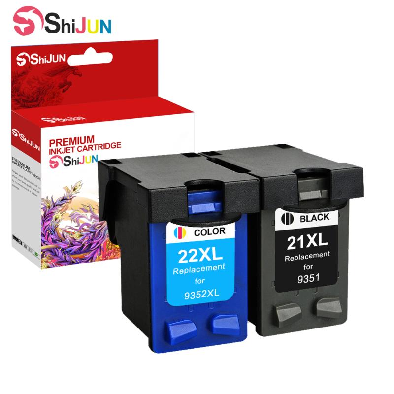 SHIJUN Remanufactured Ink Cartridge Replacement for 21 22 XL for Deskjet F300 F380 F2100 F2180 F2280 F4180 F2200 printer
SHIJUN Remanufactured Ink Cartridge Replacement for 21 22 XL for Deskjet F300 F380 F2100 F2180 F2280 F4180 F2200 printer