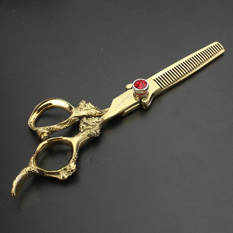 Sharonds Purple Hair Scissors Set 6.0 Inch Hairdressing Barber Shears, Professional Cutting And Tools1