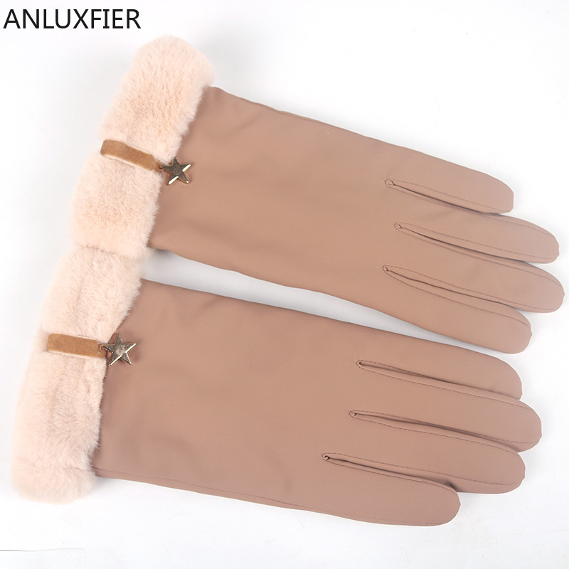 H9944 Gloves Women Autumn Winter Plush Wrist Thermal Mittens Windproof Cold Proof Driving Riding Touch Screen Simple Hand Muff
H9944 Gloves Women Autumn Winter Plush Wrist Thermal Mittens Windproof Cold Proof Driving Riding Touch Screen Simple Hand Muff