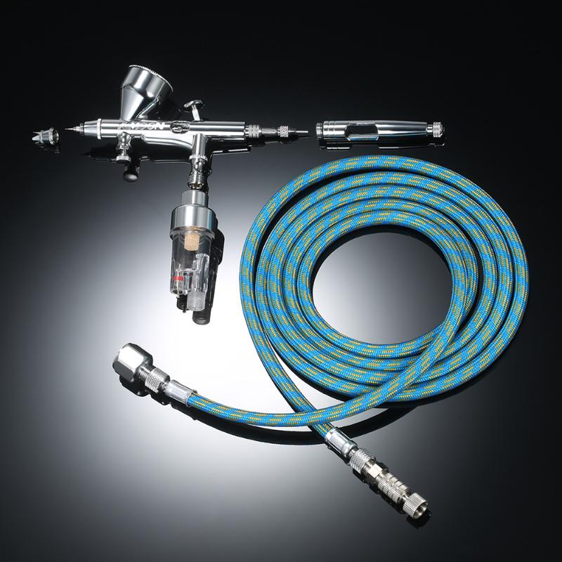 KKmoon Professional Airbrush Kit Dual Action Gravity Feed spray gun 9cc 0.2/0.3/0.5mm paint gun Air Brush for Art body Painting
KKmoon Professional Airbrush Kit Dual Action Gravity Feed spray gun 9cc 0.2/0.3/0.5mm paint gun Air Brush for Art body Painting