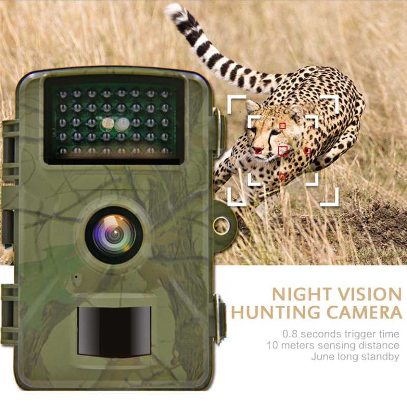 Hunting Trail Camera DL001 940NM Video Cameras Photo Trap Infrared Wildlife Camera IP66 1080P Outdoor HD Tracking, Black
Hunting Trail Camera DL001 940NM Video Cameras Photo Trap Infrared Wildlife Camera IP66 1080P Outdoor HD Tracking, Black