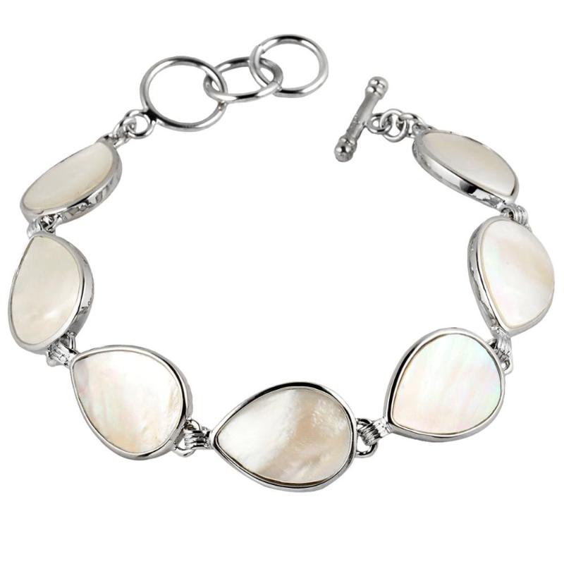 SUNYIK White Shell Water-drop Shape Beads Bracelet Bangle,18KGP Charm Adjustable Bracelet Beach Jewelry for Women
SUNYIK White Shell Water-drop Shape Beads Bracelet Bangle,18KGP Charm Adjustable Bracelet Beach Jewelry for Women