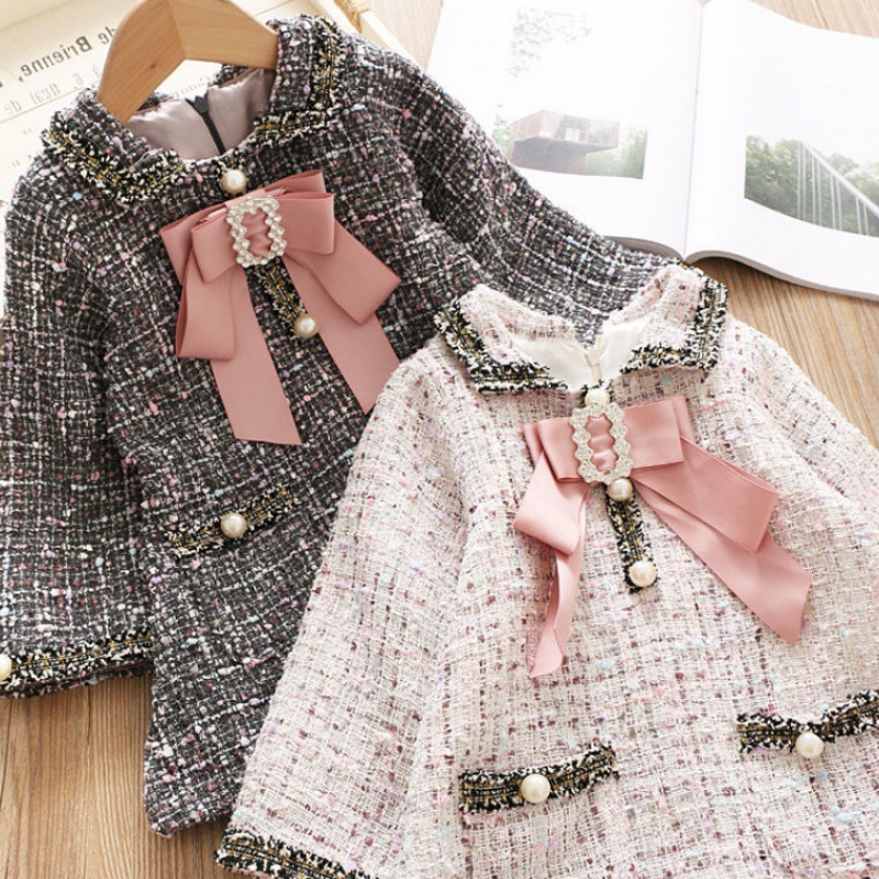 Girls' clothing suits long-sleeved cardigan skirt 2-piece suit children's baby small fragrance jacket suit retro plaid kid suit, As picture
Girls' clothing suits long-sleeved cardigan skirt 2-piece suit children's baby small fragrance jacket suit retro plaid kid suit, As picture