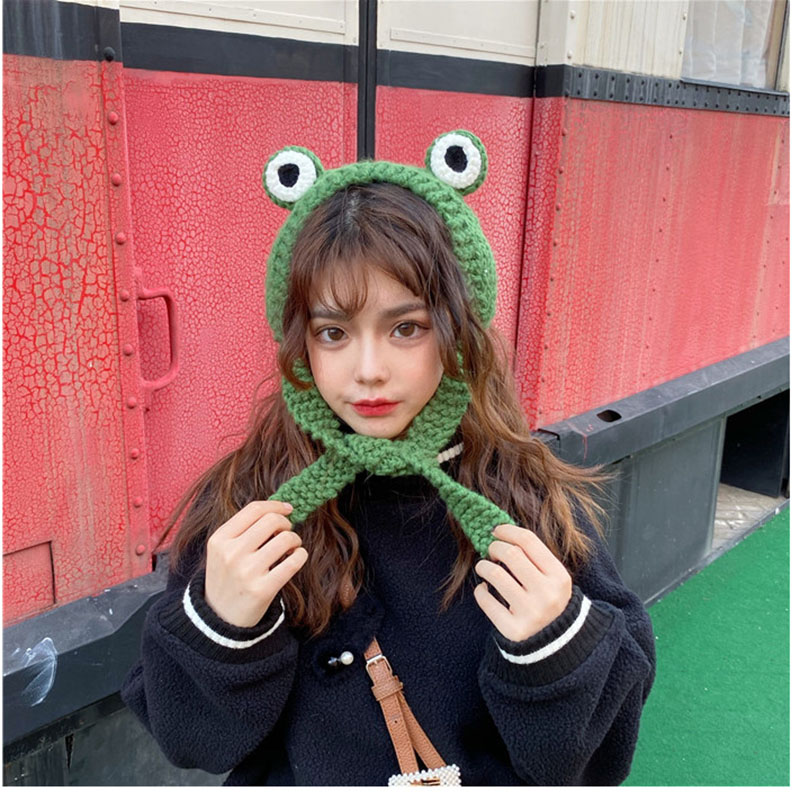 Frog Hat Beanies Knitted Winter Hat Solid Hip-hop Skullies Knitted Cap Warm Winter Lovely Xmas Costume Accessories Gifts, Style 2
Frog Hat Beanies Knitted Winter Hat Solid Hip-hop Skullies Knitted Cap Warm Winter Lovely Xmas Costume Accessories Gifts, Style 2
