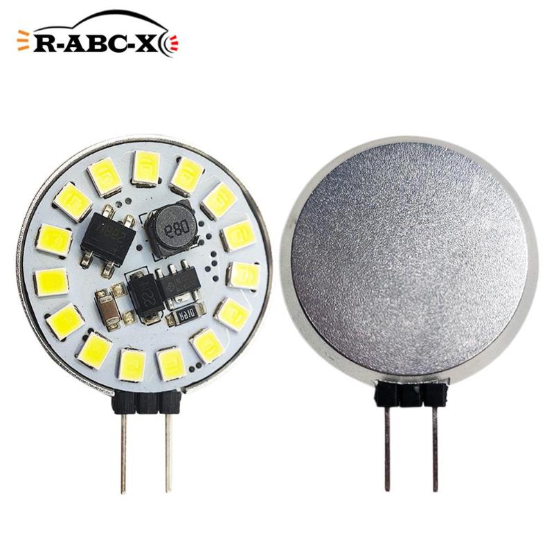 2 pcs 15 leds 2835 smd G4 led bulb Round Range Hood Bulb 10-30V Replace Halogen Lighting Chandelier Spotlight white
2 pcs 15 leds 2835 smd G4 led bulb Round Range Hood Bulb 10-30V Replace Halogen Lighting Chandelier Spotlight white