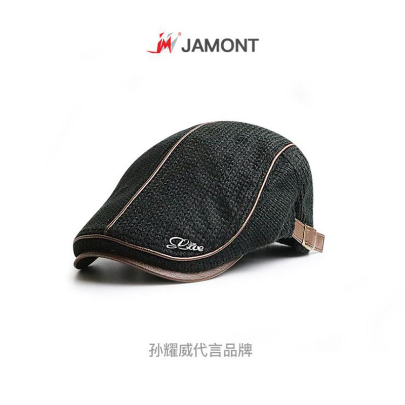 JAMONT 2020 High Quality Brand Knitted Beret Casquette Homme Leather Flat Cap for Men Boina Hombre Visor Hat Planas Snapback Hat, As shown
JAMONT 2020 High Quality Brand Knitted Beret Casquette Homme Leather Flat Cap for Men Boina Hombre Visor Hat Planas Snapback Hat, As shown