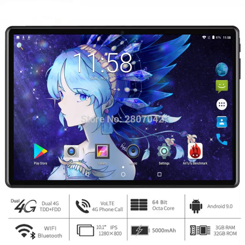 Google Android 9.0 10 inch tablet 4G Phone Call 3G+32GB ROM Storage WiFi Bluetooth GPS Dual HD Webcam + 64GB TF Card Free ship, Black
Google Android 9.0 10 inch tablet 4G Phone Call 3G+32GB ROM Storage WiFi Bluetooth GPS Dual HD Webcam + 64GB TF Card Free ship, Black