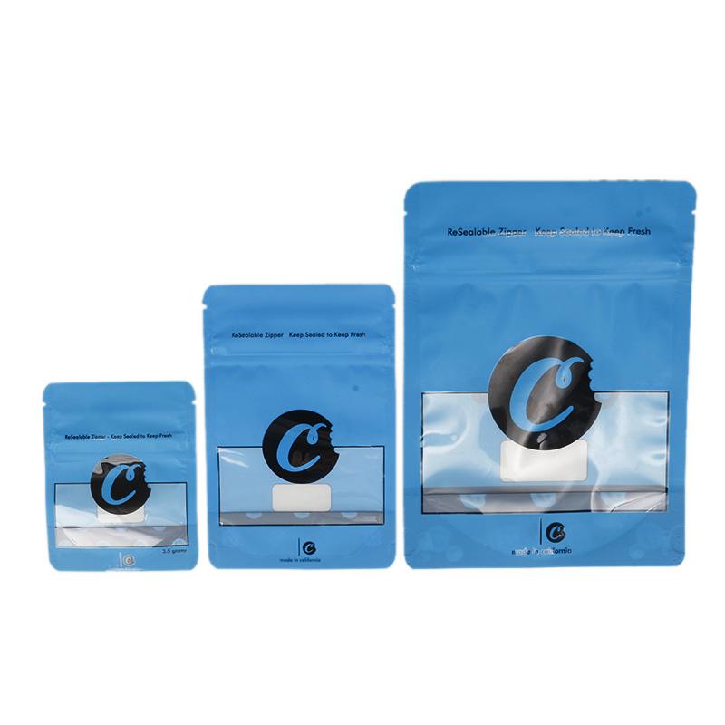 Newest Cookies Bag Connected ZipperBag Medibles Edibles Mylar RetailBag Package for Dry Herb Tobacco
Newest Cookies Bag Connected ZipperBag Medibles Edibles Mylar RetailBag Package for Dry Herb Tobacco