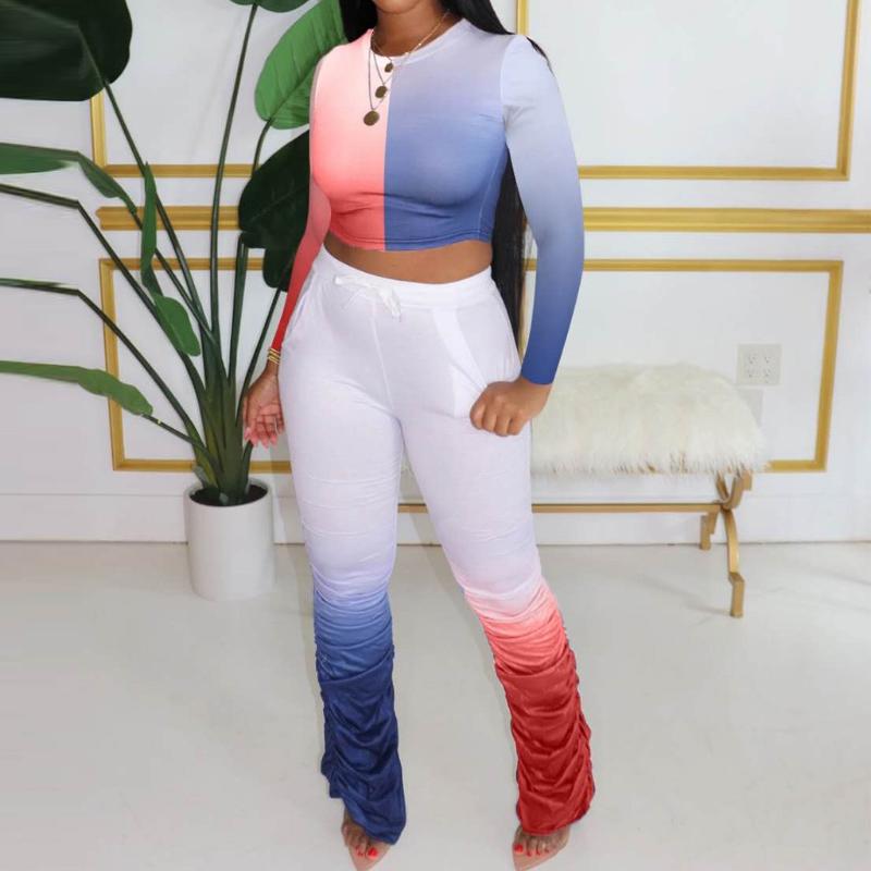 2020 Autumn Fashion Women Tie-dyed Printing Sports Sets Lady Split 2 Pieces Tracksuit Casual Splicing Running Sets #3, Green
2020 Autumn Fashion Women Tie-dyed Printing Sports Sets Lady Split 2 Pieces Tracksuit Casual Splicing Running Sets #3, Green