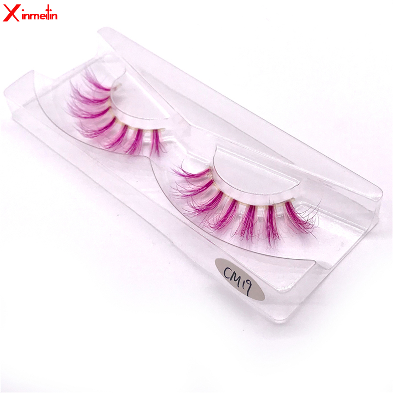 New 3D mink lashes wholesale makeup Colored eyelashes natural long individual thick fluffy dramatic volume soft false eyelashes
New 3D mink lashes wholesale makeup Colored eyelashes natural long individual thick fluffy dramatic volume soft false eyelashes