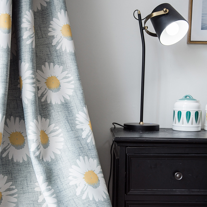 Daisy Simple Pastoral Style American Print Thickened Full Shade Curtains for Bedroom Living Room Blackout Curtains Sheer, Tulle
Daisy Simple Pastoral Style American Print Thickened Full Shade Curtains for Bedroom Living Room Blackout Curtains Sheer, Tulle