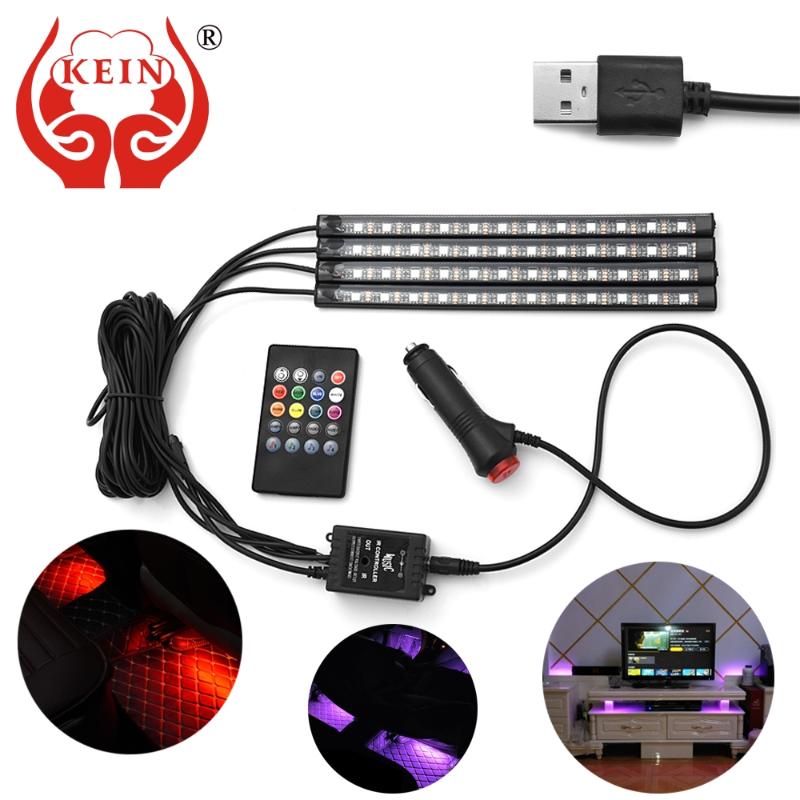 KEIN usb dj Atmosphere Lamp car Interior light bar Decorative Lamp wireless music control 12SMD RGB Pathway Lighting car styling
KEIN usb dj Atmosphere Lamp car Interior light bar Decorative Lamp wireless music control 12SMD RGB Pathway Lighting car styling
