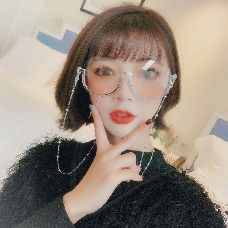 Veshion Oversized Sunglasses Women Brand Designer Sun Glasses for Female Large Face Decoration Metal Legs Half Rim Ladies Uv400
Veshion Oversized Sunglasses Women Brand Designer Sun Glasses for Female Large Face Decoration Metal Legs Half Rim Ladies Uv400