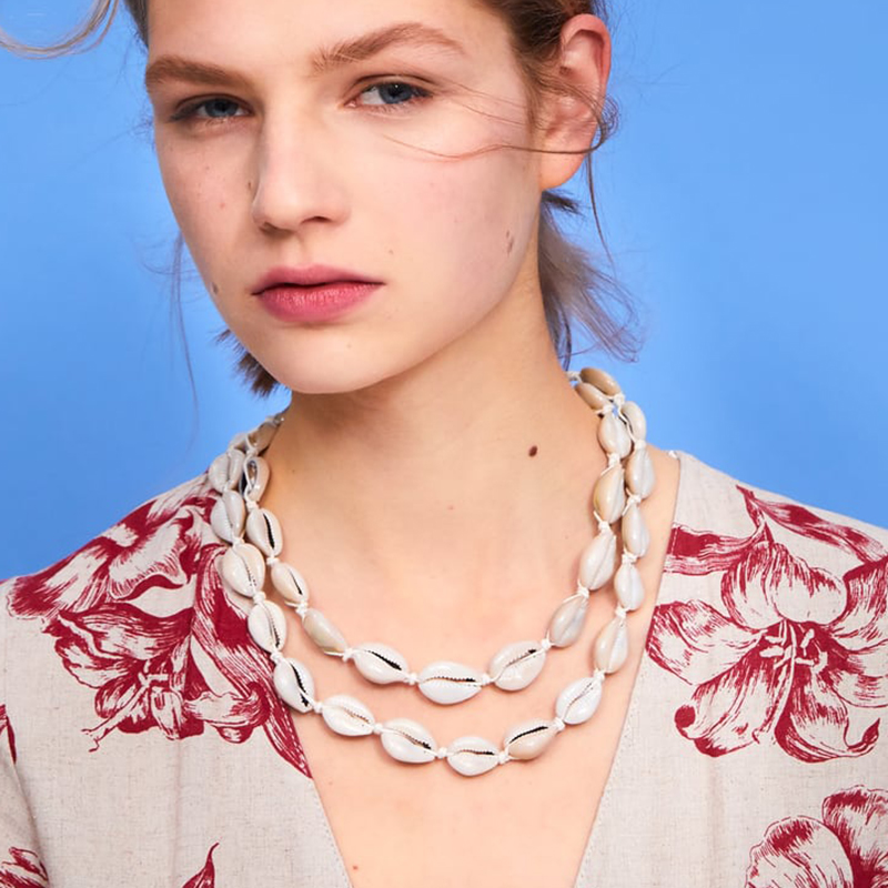 Bohomain Shell Statement Necklace for Women Wedding Gifts Music Day Jewelry Cute Charm Necklace Summer Holiday Accessories 2020
Bohomain Shell Statement Necklace for Women Wedding Gifts Music Day Jewelry Cute Charm Necklace Summer Holiday Accessories 2020
