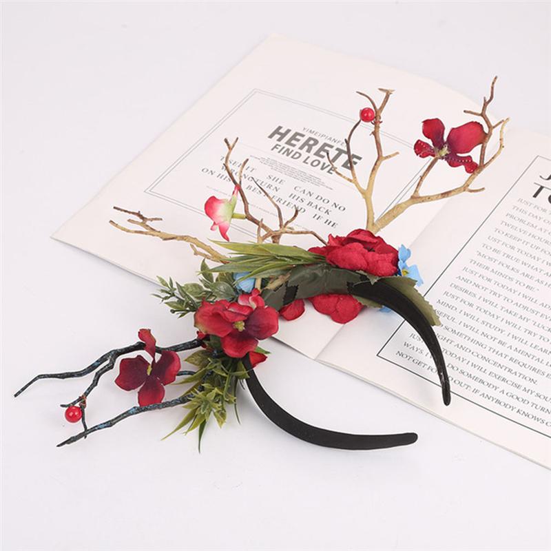 Branch Antler Christmas Hair Clasp Xmas Hair Hoop Christmas Decorative Headpiece
Branch Antler Christmas Hair Clasp Xmas Hair Hoop Christmas Decorative Headpiece