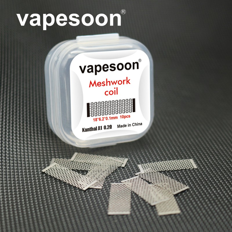 (10pcs/pack) 16*6.2mm Ni80 0.17ohm A1 0.2ohm Mesh Coil DIY Vaporizer Atomizer for Mesh V2 RDA Kylin M Zeus X Mesh RTA etc DHL Free
(10pcs/pack) 16*6.2mm Ni80 0.17ohm A1 0.2ohm Mesh Coil DIY Vaporizer Atomizer for Mesh V2 RDA Kylin M Zeus X Mesh RTA etc DHL Free
