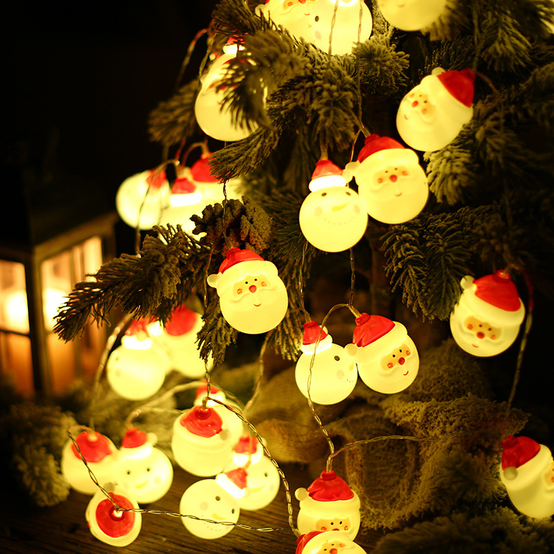 Santa Claus String LED Lights Beautiful Fancy Atmosphere Snowman Christmas Tree Party Decoration Gardens Home Wedding
Santa Claus String LED Lights Beautiful Fancy Atmosphere Snowman Christmas Tree Party Decoration Gardens Home Wedding
