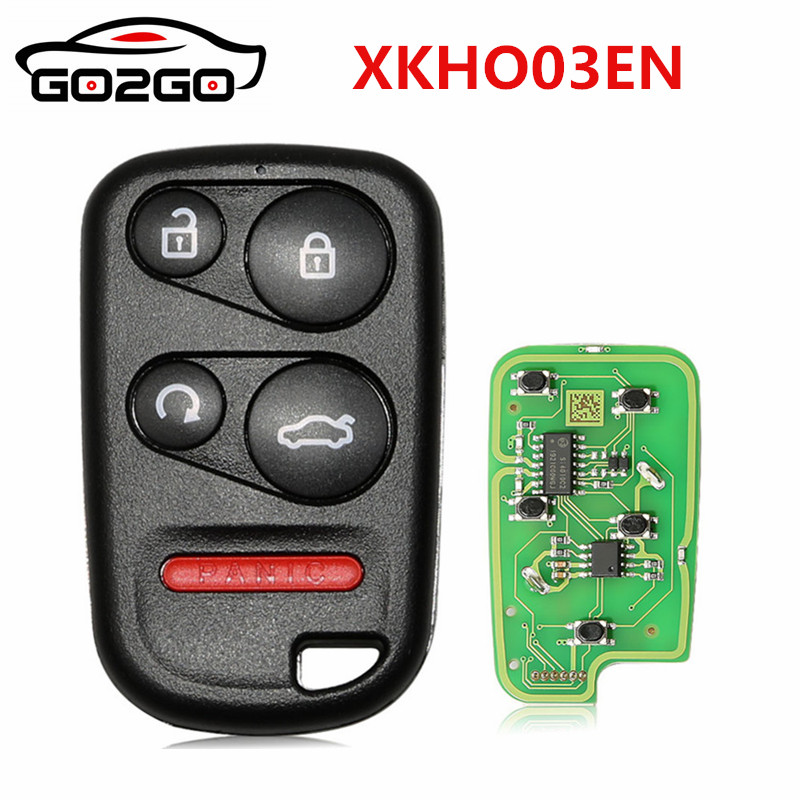

Xhorse XKHO03EN Universal Remote Key Fob for VVDI Key Tool With Remote Start & Trunk Button