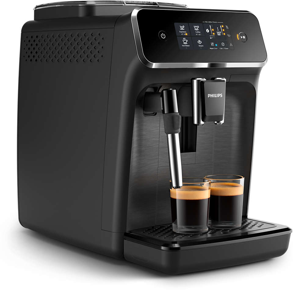 Philips EP2220/10 Fully Automatic Espresso Machine Touch screen Milk Frother-Aqua Clean Touch Screen- 2 Drink Filter compatibility
Philips EP2220/10 Fully Automatic Espresso Machine Touch screen Milk Frother-Aqua Clean Touch Screen- 2 Drink Filter compatibility