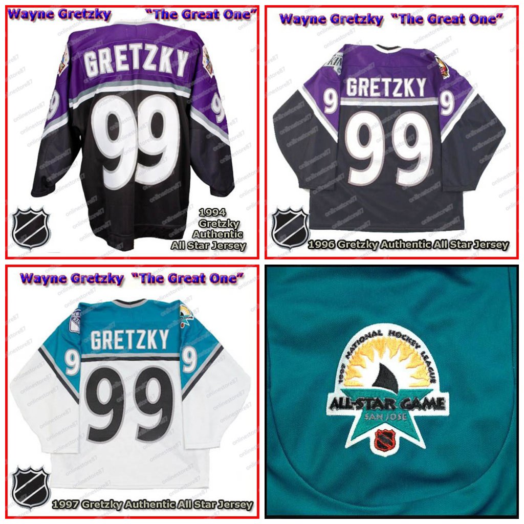 Wayne Gretzky 1994-1997 Kings Ice Hockey Jersey 100% personalized embroidery can be customized for any name and number jersey, As pic 1996
Wayne Gretzky 1994-1997 Kings Ice Hockey Jersey 100% personalized embroidery can be customized for any name and number jersey, As pic 1996