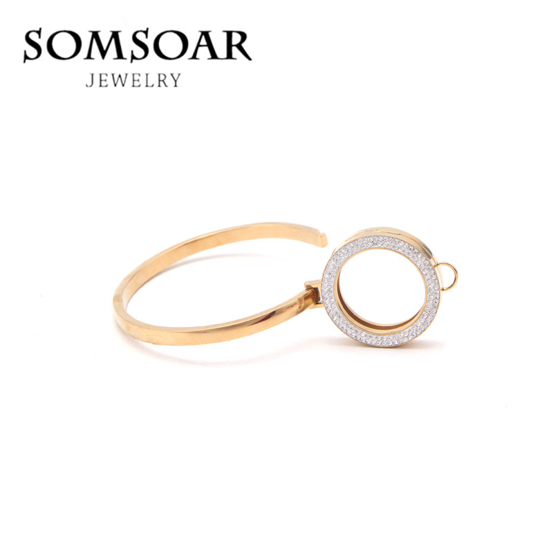 Somsoar Jewelry"PRESELL PRODUCT" Deluxe Stainless Steel Magnet Coin Bracelet with Double Crystal fit 25mm My Coin Disc 20pcs/lot
Somsoar Jewelry"PRESELL PRODUCT" Deluxe Stainless Steel Magnet Coin Bracelet with Double Crystal fit 25mm My Coin Disc 20pcs/lot