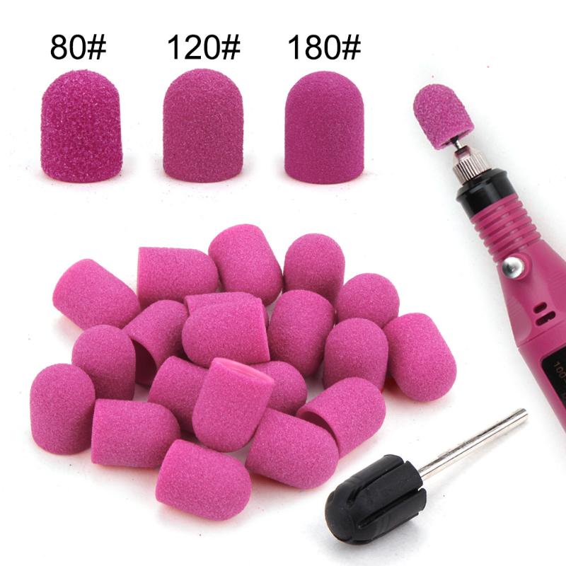 5Pcs 10*15/13*19 Nail Sanding Caps With Rubber Gel Remover Ceramic Nail Drill Bit Pedicure Manicure Milling Cutters Nails Tools
5Pcs 10*15/13*19 Nail Sanding Caps With Rubber Gel Remover Ceramic Nail Drill Bit Pedicure Manicure Milling Cutters Nails Tools