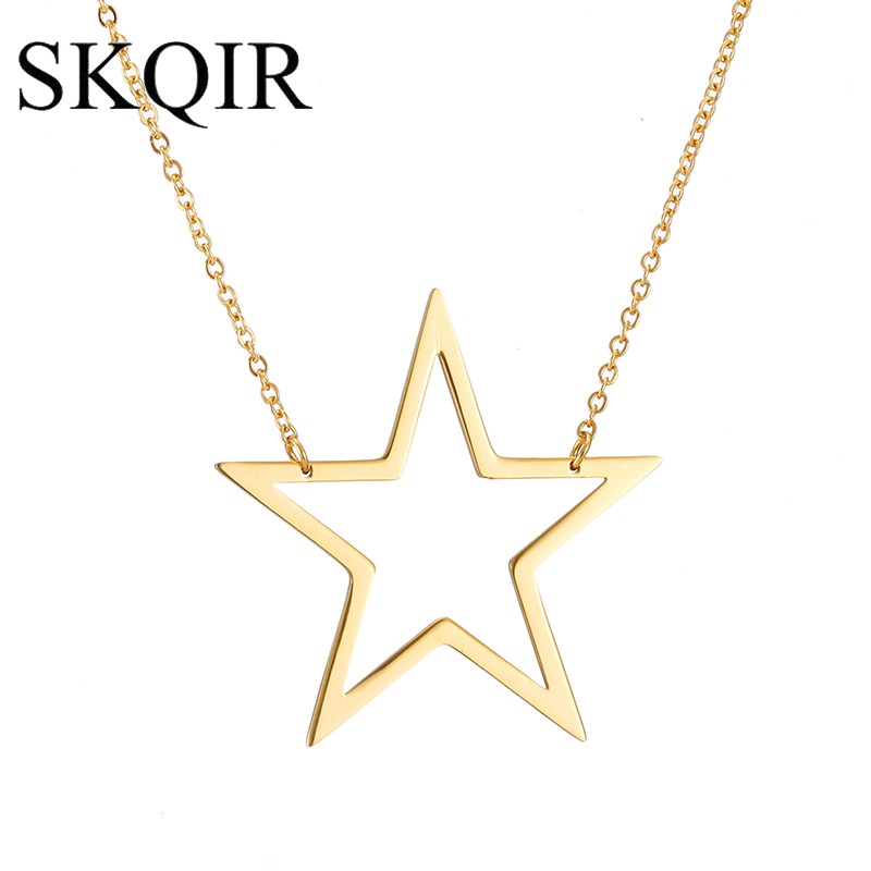 30pcs Silver Color 30Pcs Gold Color Star Pendant Necklace Stainless Steel Hollow Necklaces For Women Jewelry Gift
30pcs Silver Color 30Pcs Gold Color Star Pendant Necklace Stainless Steel Hollow Necklaces For Women Jewelry Gift