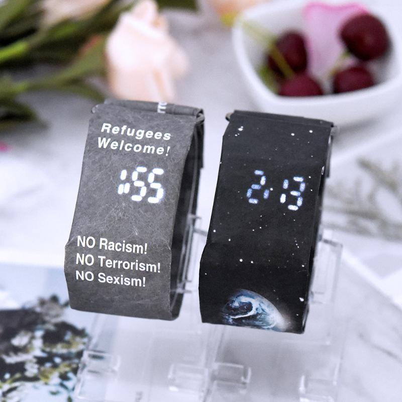 Heloshan Popular Creative Men's Fashion Led Couple Paper Waterproof Watch, Creative DuPont Paper Watch, 14
Heloshan Popular Creative Men's Fashion Led Couple Paper Waterproof Watch, Creative DuPont Paper Watch, 14