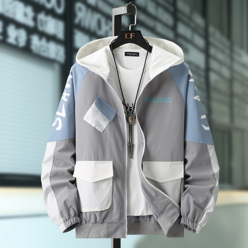 Jacket Men New Spring Autumn 2020 Overalls Fashion Printed Men's Jacket Casual Slim Fit High Quality Outdoors Bomber Top Coat, Gray
Jacket Men New Spring Autumn 2020 Overalls Fashion Printed Men's Jacket Casual Slim Fit High Quality Outdoors Bomber Top Coat, Gray