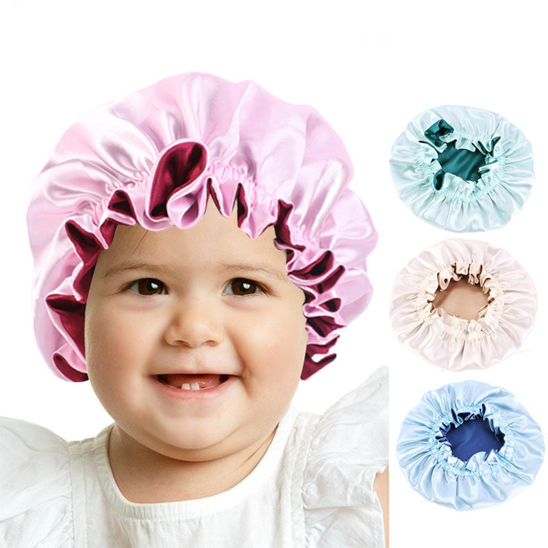 New Reversible Satin Bonnet double layer adjustable Sleep Night Cap Head Cover Headwear Bonnet Hat for Curly Springy Hair Black
New Reversible Satin Bonnet double layer adjustable Sleep Night Cap Head Cover Headwear Bonnet Hat for Curly Springy Hair Black