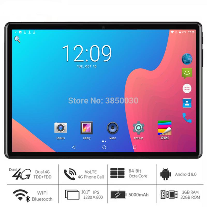 2020 New tablets 10 inch Octa Core Android 9.0 Tablet PC 1280x800 IPS RAM 3GB+32GB ROM 4G FDD LTE Network 5G WiFi Bluetooth GPS, Black
2020 New tablets 10 inch Octa Core Android 9.0 Tablet PC 1280x800 IPS RAM 3GB+32GB ROM 4G FDD LTE Network 5G WiFi Bluetooth GPS, Black