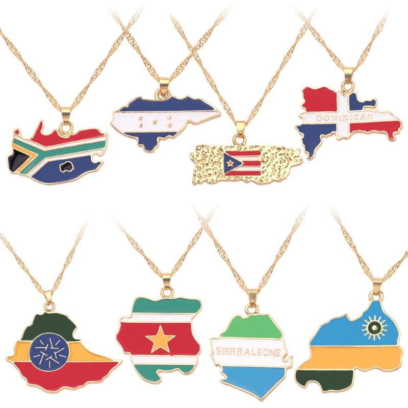 Newly Women Men Necklace Country Map Charm Pendant State Shaped Necklace Chain Maps Jewelry Accessories DO99
Newly Women Men Necklace Country Map Charm Pendant State Shaped Necklace Chain Maps Jewelry Accessories DO99