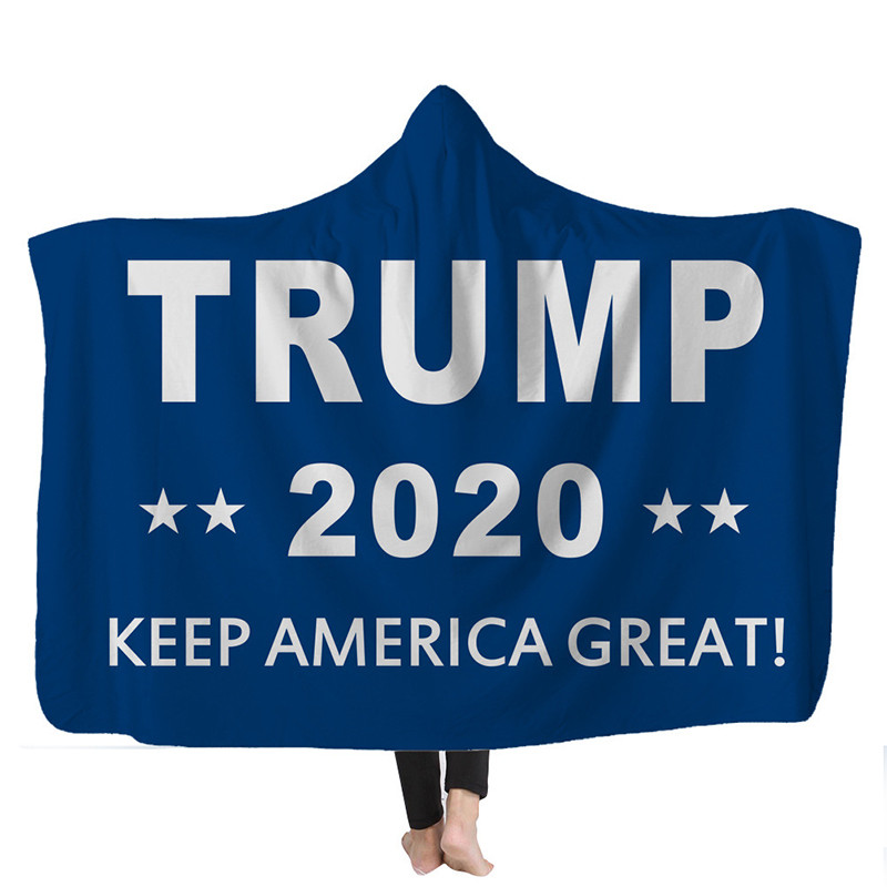 3D Trump 2020 Digital Hooded Blanket Thick Cloak Printed Blanket Double Layer Fashionable Warm Fleece Adult
3D Trump 2020 Digital Hooded Blanket Thick Cloak Printed Blanket Double Layer Fashionable Warm Fleece Adult