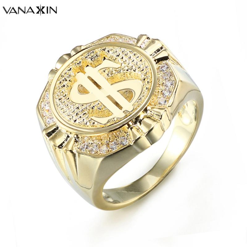 Dollars Mark Rings For Men Hip Hop Jewellery Male Money US Punk Party Gift New Arrival Gold Color Wholesale Ring Box
Dollars Mark Rings For Men Hip Hop Jewellery Male Money US Punk Party Gift New Arrival Gold Color Wholesale Ring Box
