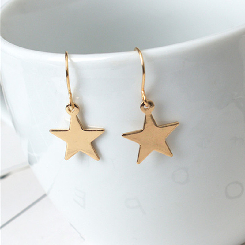 Fashion Drop Earrings Wholesale Retro Five-pointed Star Statement Earrings 2020 New Listing Dangling For Women Jewelry
Fashion Drop Earrings Wholesale Retro Five-pointed Star Statement Earrings 2020 New Listing Dangling For Women Jewelry