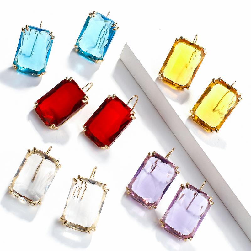AENSOA New 5 Color Square Crystal Earrings For Women 2020 Fashion Geometric Drop Earrings Weddings Costume Jewellery Oorbellen, Silver
AENSOA New 5 Color Square Crystal Earrings For Women 2020 Fashion Geometric Drop Earrings Weddings Costume Jewellery Oorbellen, Silver