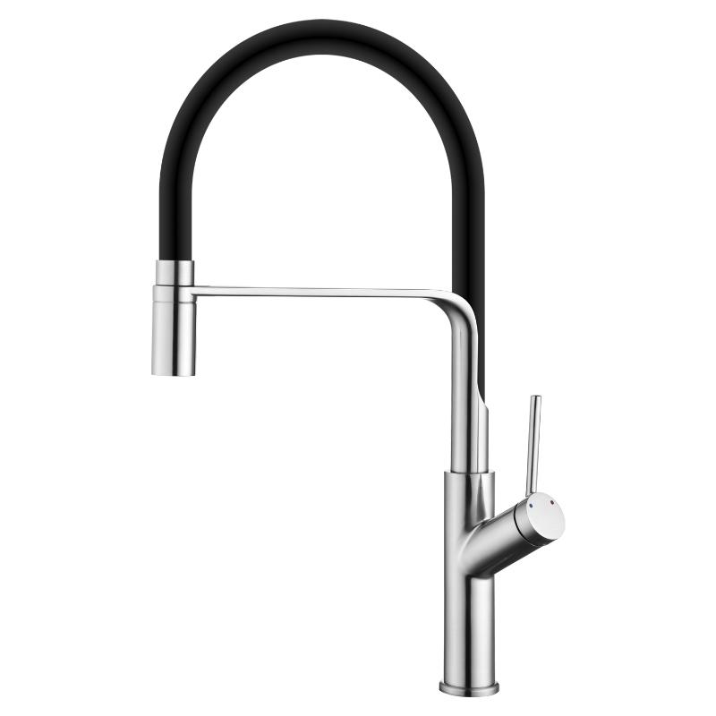 360 Degree Swivel Water Tap Single Handle Kitchen Faucets Silicone Hose Arc Bathroom Basin Sink FaucetsBrushed Nickel Finished
360 Degree Swivel Water Tap Single Handle Kitchen Faucets Silicone Hose Arc Bathroom Basin Sink FaucetsBrushed Nickel Finished