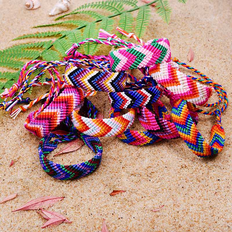 2020 New Design Braided Friendship Bracelets for Women Trendy Bohemian Summer Surf Handmade Woven Pulseras Femme Dropshipping
2020 New Design Braided Friendship Bracelets for Women Trendy Bohemian Summer Surf Handmade Woven Pulseras Femme Dropshipping
