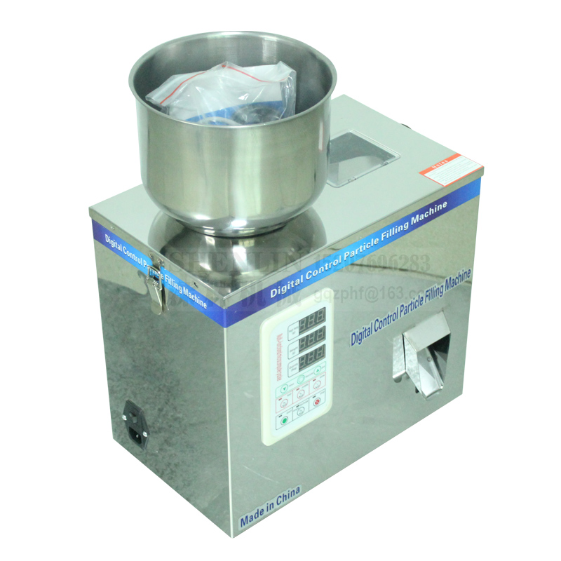 Semiautomatic weighing machine grainluar filling machine packaging equipment 25g 50g 100g