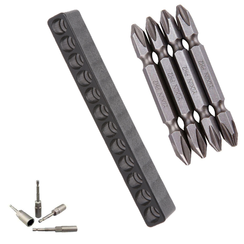 High Quality Screwdriver Hole 10/12 Holes Hex Shank Bit Holder Plastic Head Storage Case Tool
High Quality Screwdriver Hole 10/12 Holes Hex Shank Bit Holder Plastic Head Storage Case Tool