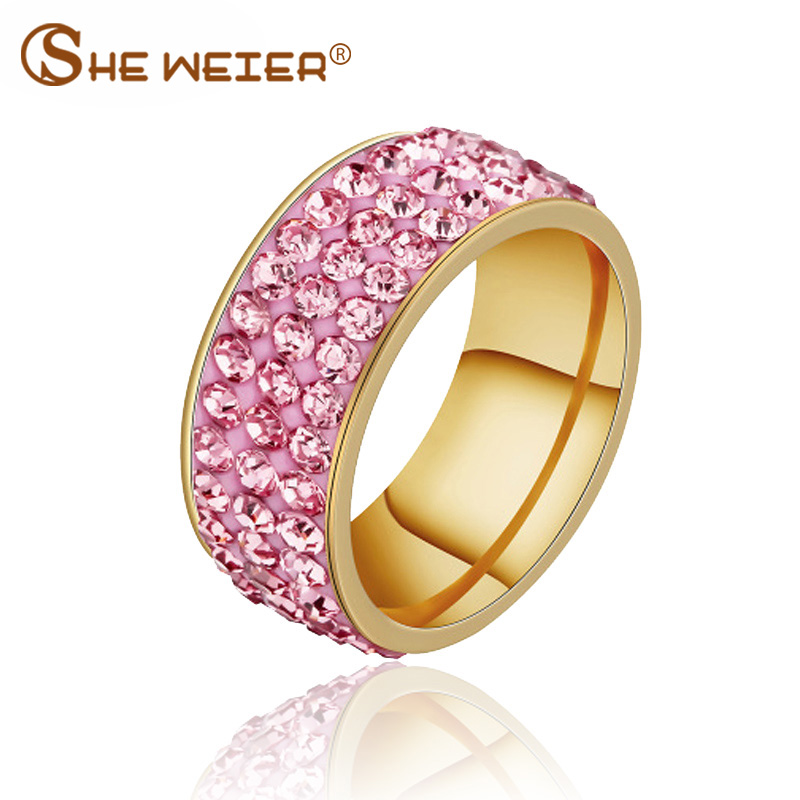 SHE WEIER engagement wedding black blue jewelry accessories couple finger female stainless steel ring male for women bijouterie 
SHE WEIER engagement wedding black blue jewelry accessories couple finger female stainless steel ring male for women bijouterie