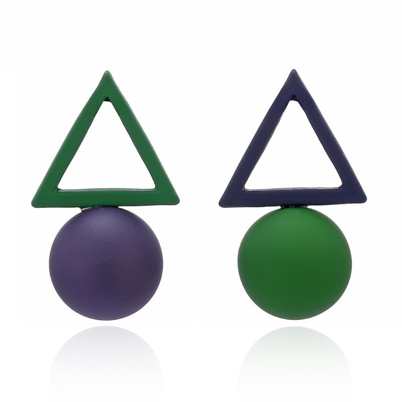 Simple Triangle Geometric Stud Earrings For Women Asymmetry Beaded Earring Temperament Fashion Charm Trendy Jewelry
Simple Triangle Geometric Stud Earrings For Women Asymmetry Beaded Earring Temperament Fashion Charm Trendy Jewelry