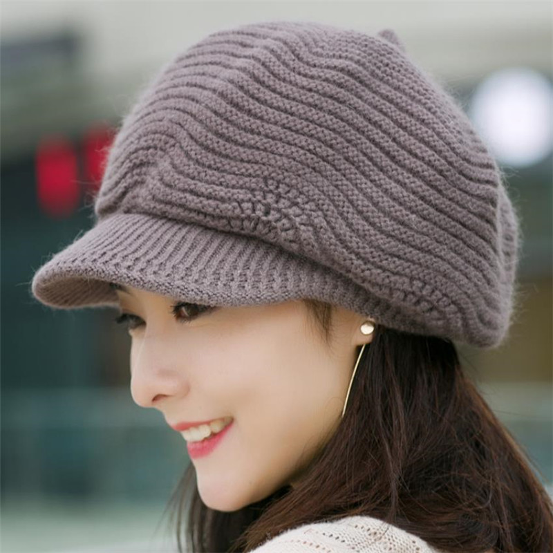 New Arrival Knitted Hat Lady Winter Warm Octagonal Hats Female Autumn Wool Berets Princess Outdoor Warmer Caps, Black
New Arrival Knitted Hat Lady Winter Warm Octagonal Hats Female Autumn Wool Berets Princess Outdoor Warmer Caps, Black