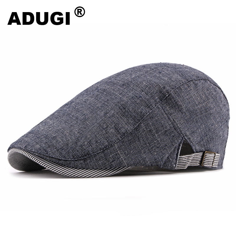 Berets ADUGI Cotton Beret Spring And Summer Thin Section British Style Men Women Classic Retro Sunscreen Shade Forward Hat, Black
Berets ADUGI Cotton Beret Spring And Summer Thin Section British Style Men Women Classic Retro Sunscreen Shade Forward Hat, Black