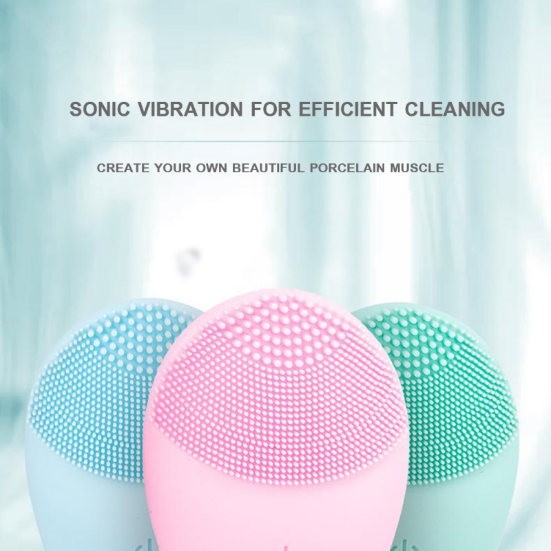 2020 Hot Sale Deep pores cleansing skin care tools electric facial cleanser waterproof face washer silicone facial cleansing brush
2020 Hot Sale Deep pores cleansing skin care tools electric facial cleanser waterproof face washer silicone facial cleansing brush
