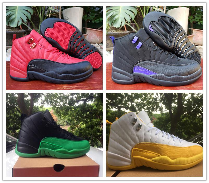 Men Basketball Shoes 12 XII Dark Concord Reverse Flu Game designer Sports Sneakers 12s Varsity Red Black Purple Green Yellow mens trainer, White;red
Men Basketball Shoes 12 XII Dark Concord Reverse Flu Game designer Sports Sneakers 12s Varsity Red Black Purple Green Yellow mens trainer, White;red