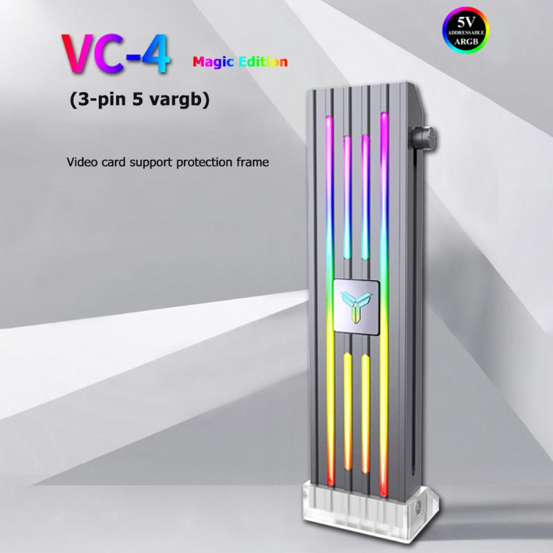 Jonsbo VC-4 Video Card Stand bracket 5V 3pin ARGB Graphics Card GPU Brace Support Holder for ATX/MATX/ITX Chassis Motherboard
Jonsbo VC-4 Video Card Stand bracket 5V 3pin ARGB Graphics Card GPU Brace Support Holder for ATX/MATX/ITX Chassis Motherboard