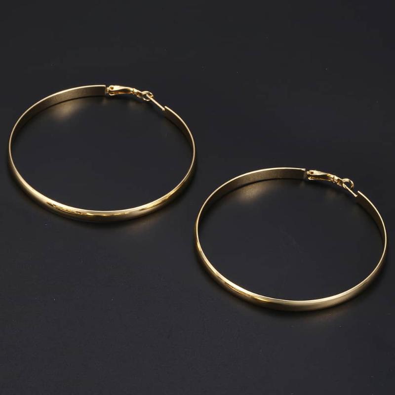 2/5mm Hoop Earrings for Women Round Circle Minimalist Thin Tube Black Gold Silver Color Earrings Gifts Ear Jewelry LGE229, Golden;silver
2/5mm Hoop Earrings for Women Round Circle Minimalist Thin Tube Black Gold Silver Color Earrings Gifts Ear Jewelry LGE229, Golden;silver